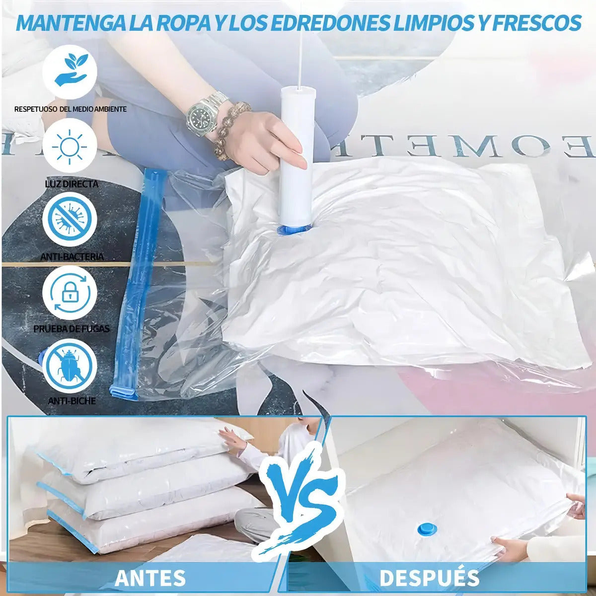Bolsas de sellado al vacío con Bomba